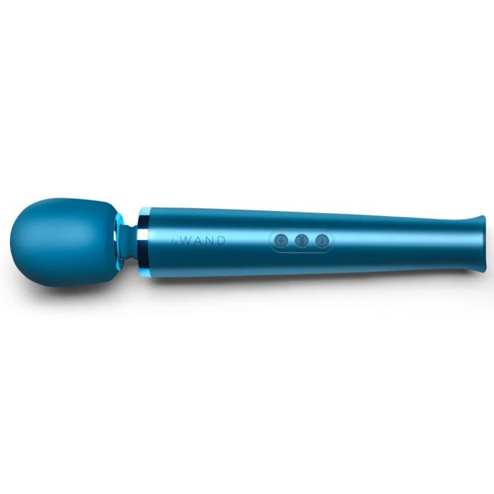 Le Wand Rechargeable Massager Blue – Powerful Luxury Wand Vibrator