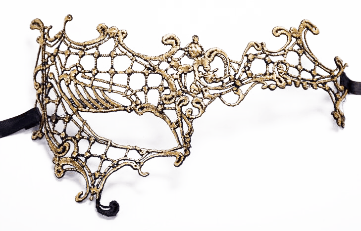 AIS Gold Phantom Masquerade Lace Eye Mask M10119 Not Available For Local Delivery
