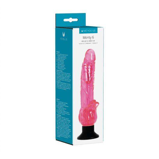 Mounty 6 Realistic Multi-Speed Vibrator