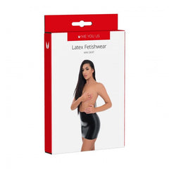 Latex Mini Skirt