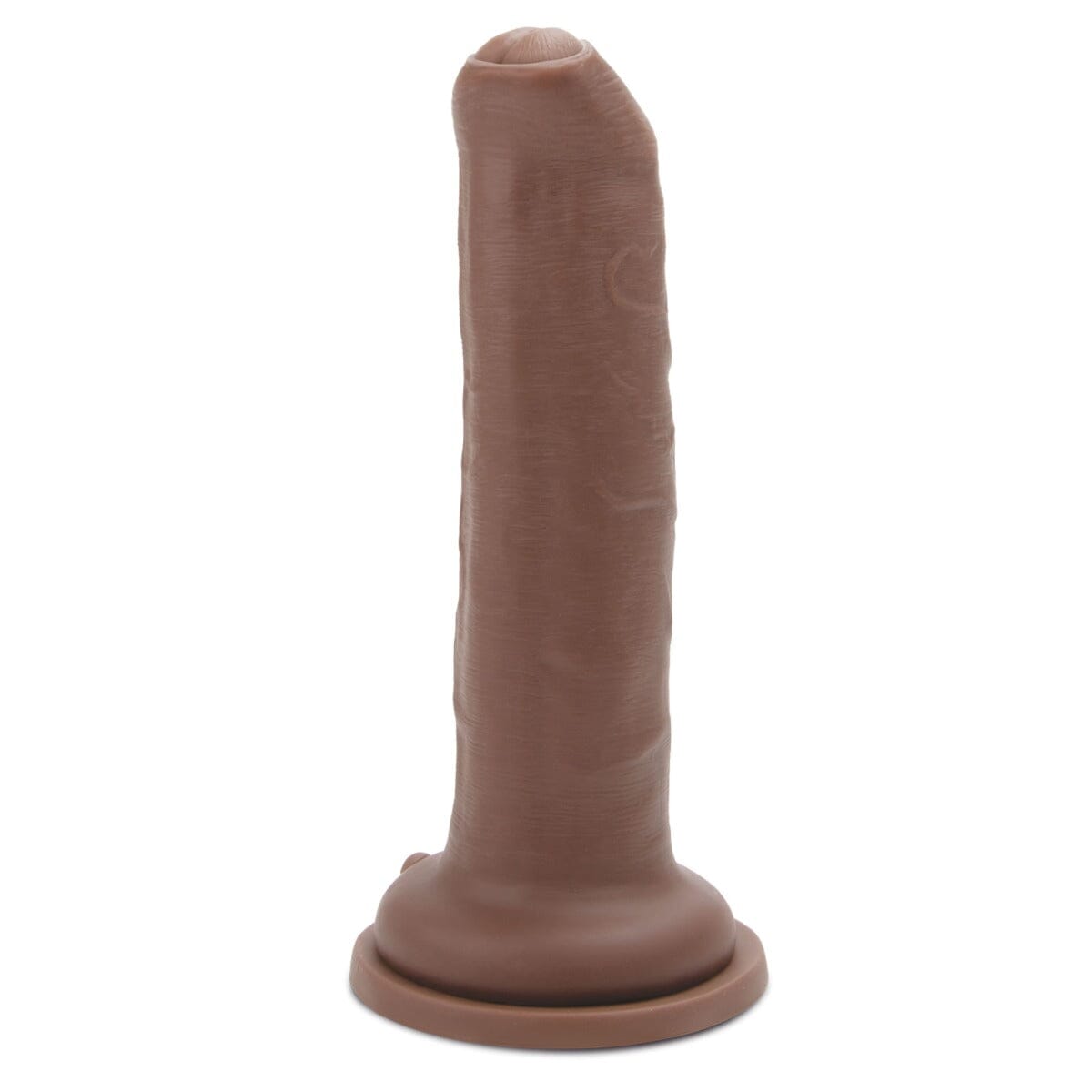 Unbeschnittener realistischer Ultra Cock Caramel-Dildo