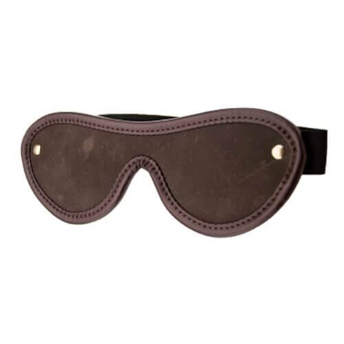 Nubuck Leather Blindfold