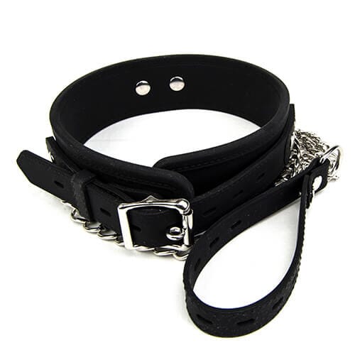 Luxury Silicone Collar and Lead Set by Bound to Please, offering superior comfort and lightweight waterproof durability.