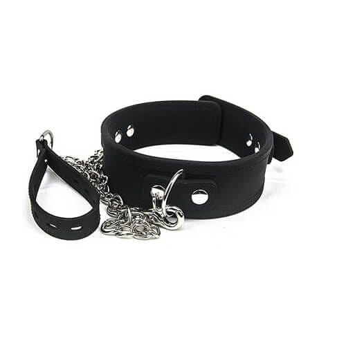 Silicone Collar and Lead Set
