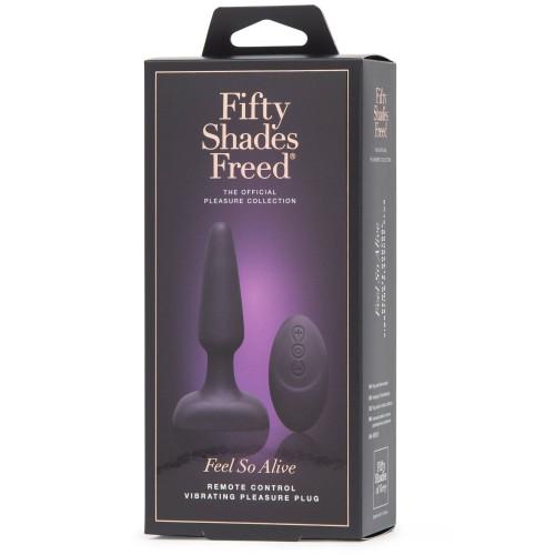 Fifty Shades Freed: Feel So Alive Remote Control Vibrating Pleasure Plug