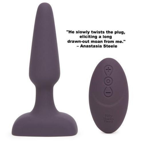 Fifty Shades Freed: Feel So Alive Remote Control Vibrating Pleasure Plug