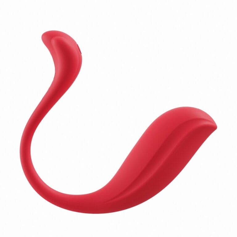 Svakom Phoenix Neo 2 interactive app-controlled vibrator with sleek design and control interface, shown in close-up view.