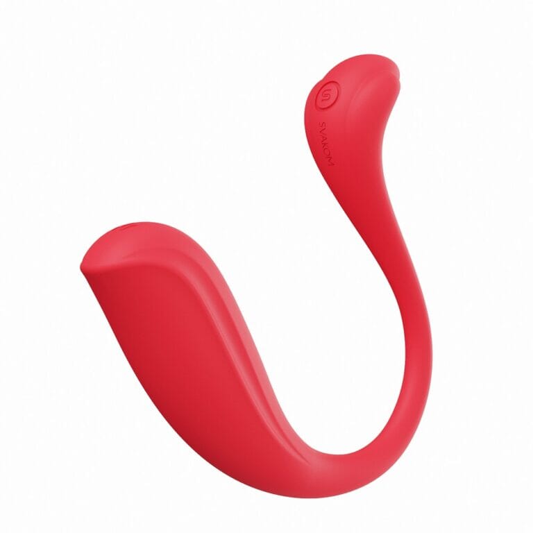Svakom Phoenix Neo 2 interactive app-controlled vibrator with sleek design, shown on a neutral background.