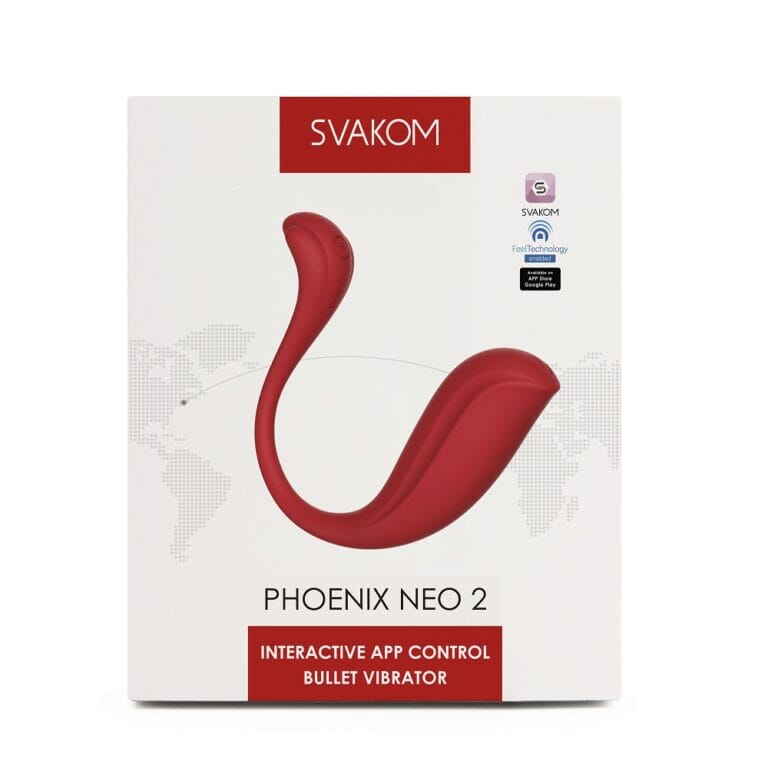 Svakom Phoenix Neo 2 Interactive App Controlled Vibrator