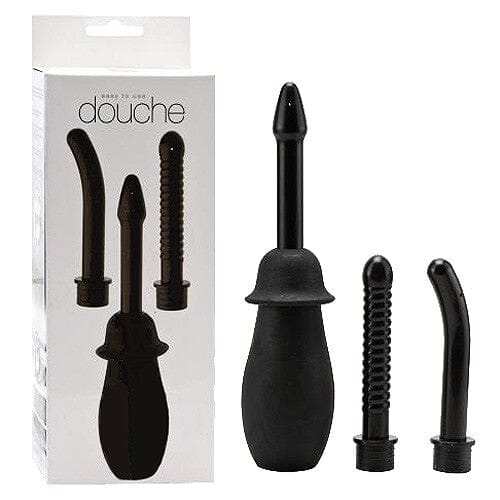Versatile Douche Kit With 3 Interchangeable Nozzles For Enhanced Cleansing And Pleasure Sensations
