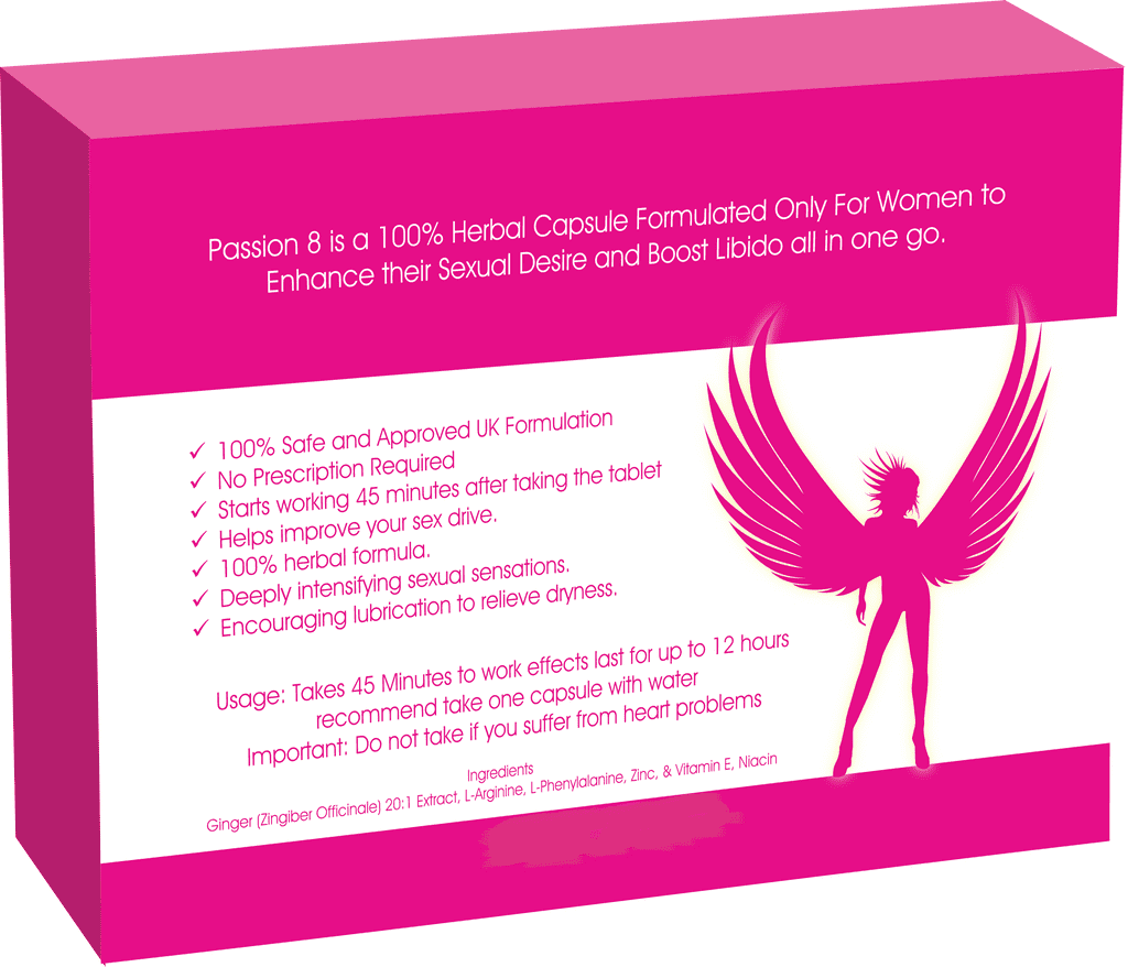 a pink box with a picture of an angel on it