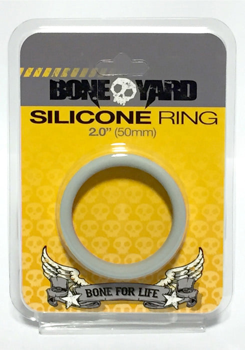 2.0" Silicone Cock Ring by Bone Yard