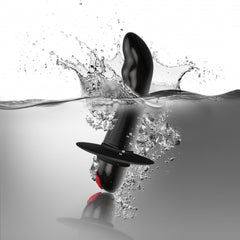 Rocks Off Quest 10 Speed Prostate Massager in black with textured design and control buttons, designed for prostate stimulation.