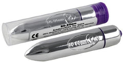 Rocks Off 80mm Single Speed Bullet Vibrator in chrome finish, compact and discreet personal pleasure device.