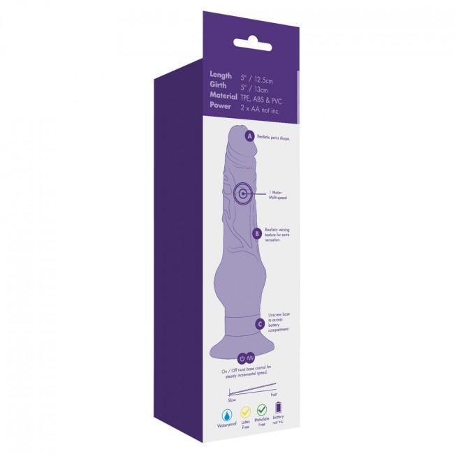 Monty 5 Realistic Multi-Speed Vibrator with Suction Cup