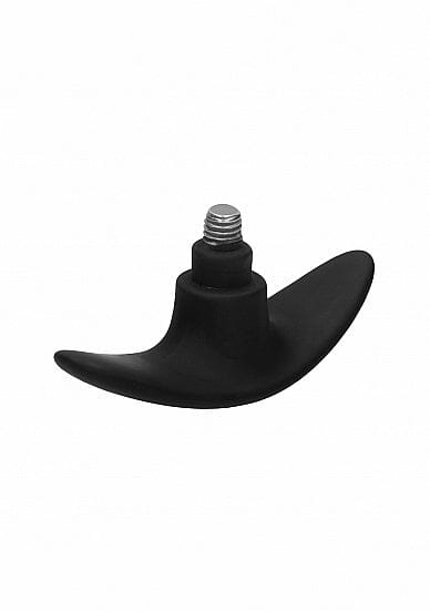 Ouch! Interchangeable Butt Plug Set Spire with multiple sizes and shapes, made of smooth silicone for comfortable use.