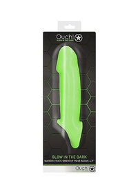 Thumbnail for Smooth Thick Stretchy Penis Sheath #2 - Glow in the Dark