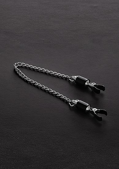 Barrel Nipple Clamps with Chain-Stainless Steel