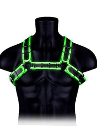 Thumbnail for Bulldog Harness with Buckle - Glow in the Dark