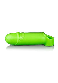 Thumbnail for Smooth Thick Stretchy Penis Sheath #2 - Glow in the Dark