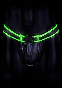 Thumbnail for Jockstrap with Buckle - Glow in the Dark - L/XL