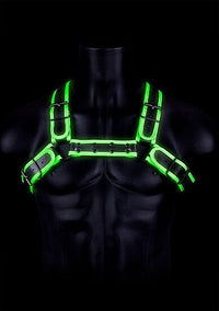 Thumbnail for Bulldog Harness with Buckle - Glow in the Dark