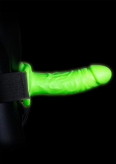 Realistic Strap-On Harness - Glow in the Dark - 7"