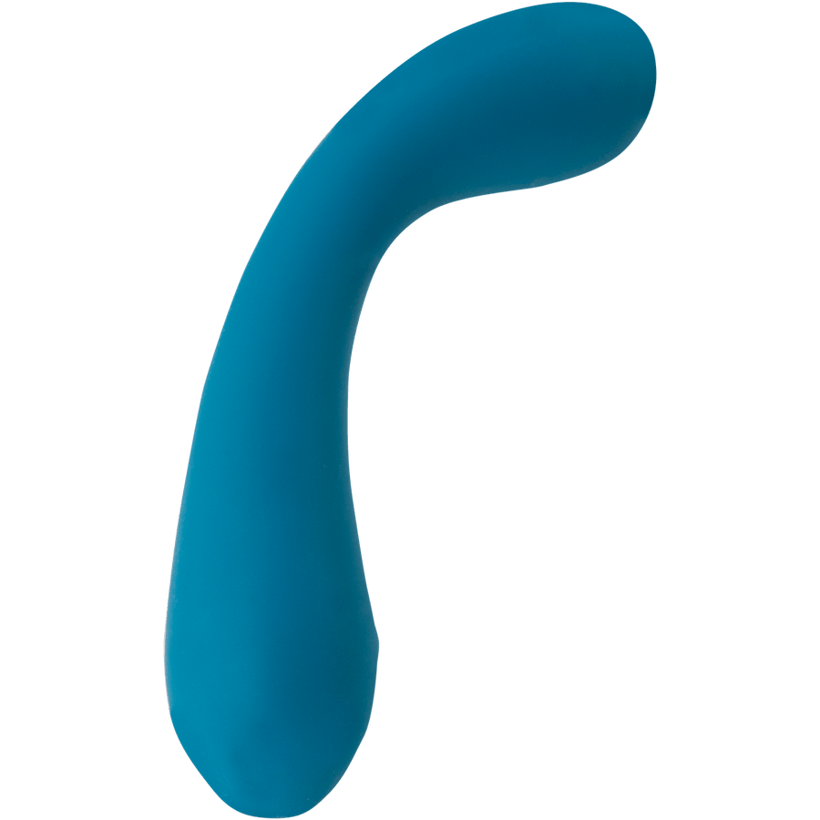 The Swan Curve - Squeeze Control G-Spot Vibrator in Teal